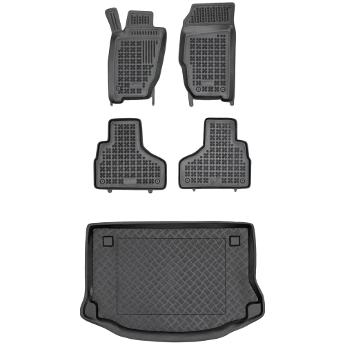 Dywaniki i mata zestaw komplet do Jeep Cherokee 2001-2007 (KJ)