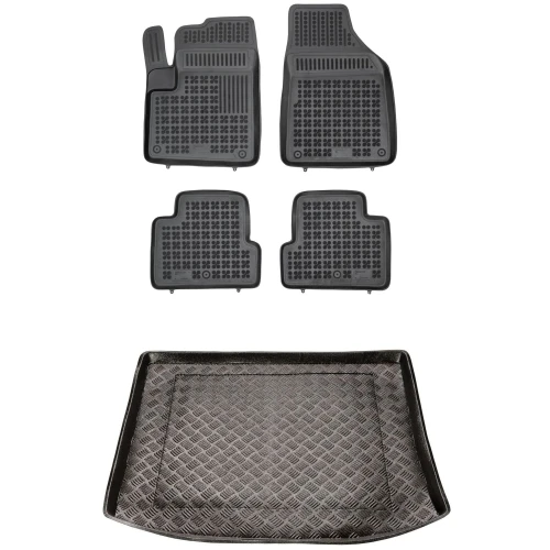Dywaniki i mata zestaw komplet do Jeep Cherokee 2013-2023 (KL)