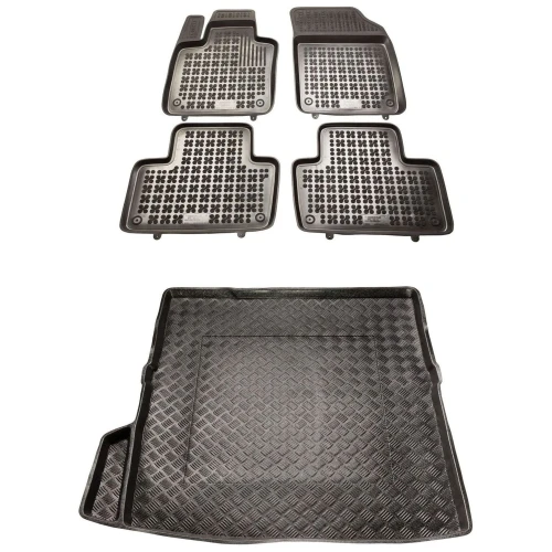 Dywaniki i mata zestaw komplet do Volvo XC90 2014- (II)