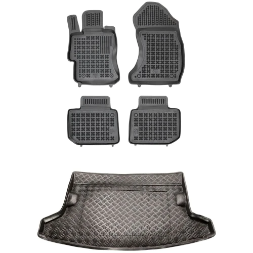 Dywaniki i mata zestaw komplet do Subaru XV 2011-2017 (I)