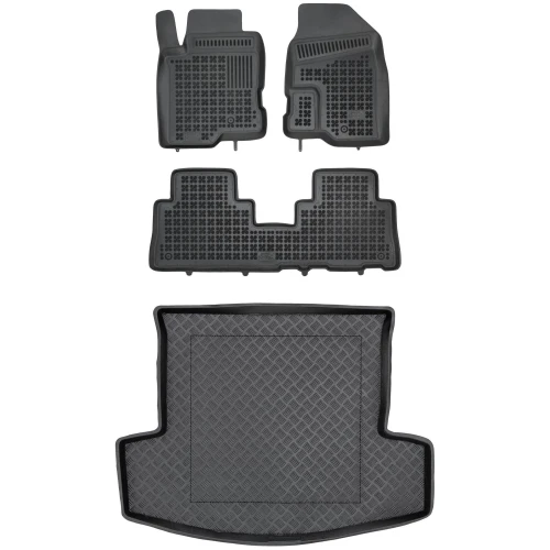 Dywaniki i mata zestaw komplet do Chevrolet Captiva 2006-2018 (I)