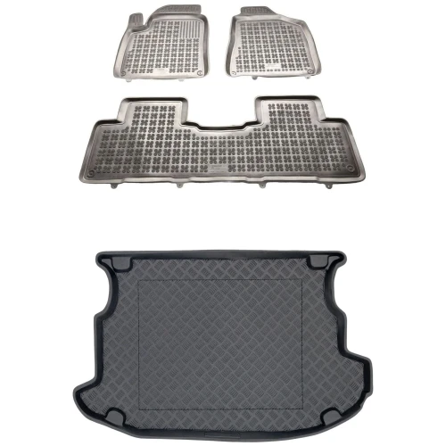 Dywaniki i mata zestaw komplet do SsangYong Korando 2010-2019 (III)