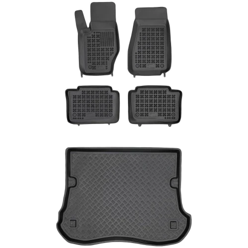 Dywaniki i mata zestaw komplet do Jeep Grand Cherokee 2004-2010 (WK)