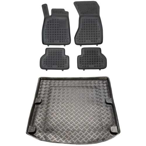 Dywaniki i mata zestaw komplet do Audi A4 2015-2023 (B9)