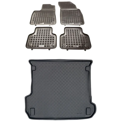 Dywaniki i mata zestaw komplet do Audi Q7 2015- (4M)