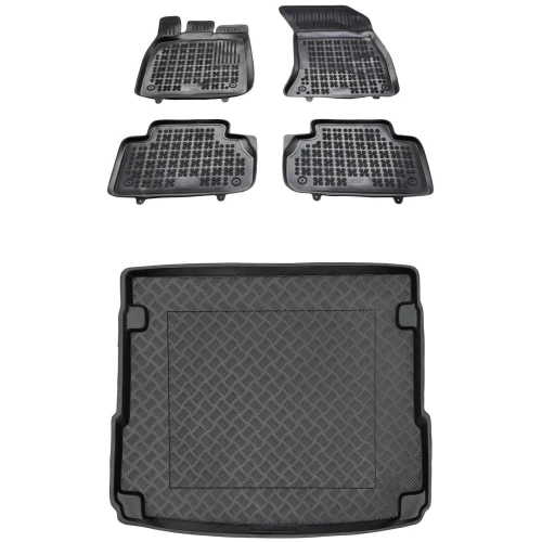 Dywaniki i mata zestaw komplet do Audi Q5 2016-2024 (FY)