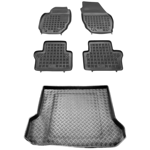 Dywaniki i mata zestaw komplet do Volvo V70 2007-2016 (III)