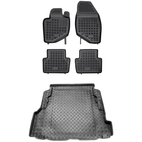 Dywaniki i mata zestaw komplet do Volvo S80 1998-2006 (I)