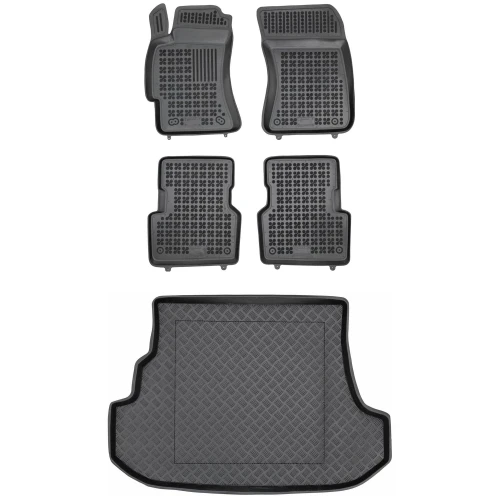 Dywaniki i mata zestaw komplet do Subaru Forester 2002-2008 (SG)