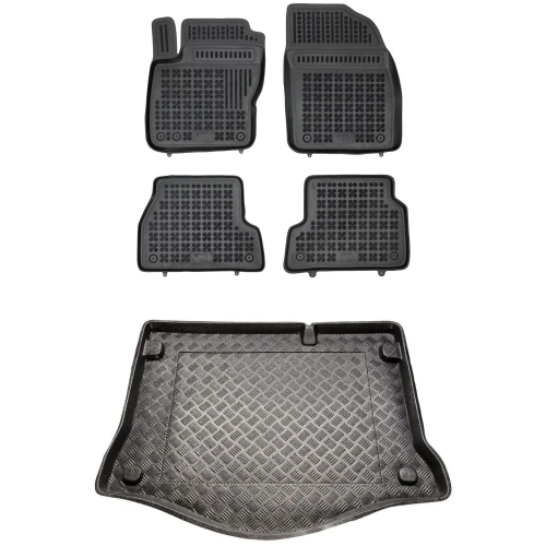 Dywaniki i mata zestaw komplet do Ford Focus 2004-2011 (II)