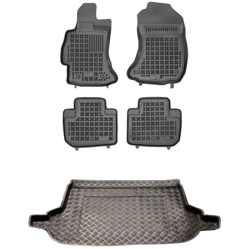 Dywaniki i mata zestaw komplet do Subaru Forester 2012-2018 (SJ)