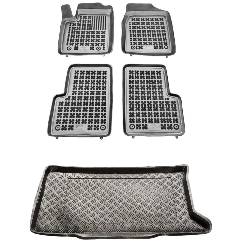 Dywaniki i mata zestaw komplet do Ford Ka 2008-2016 (II)