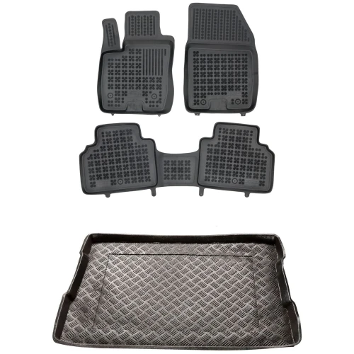 Dywaniki i mata zestaw komplet do Ford Tourneo Courier 2013-2022