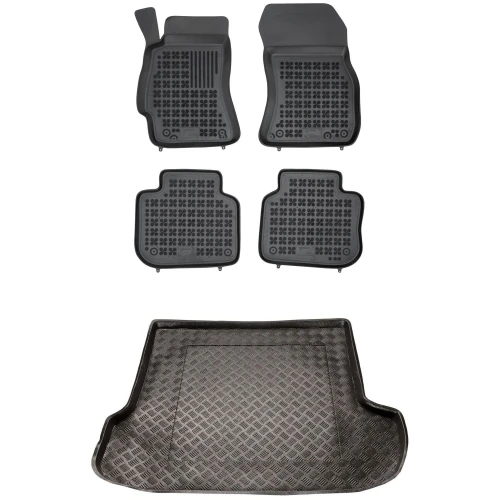 Dywaniki i mata zestaw komplet do Subaru Outback 2014-2019 (V)