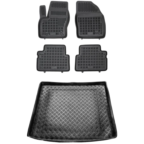 Dywaniki i mata zestaw komplet do Ford Grand C-MAX 2010-2019 (II)
