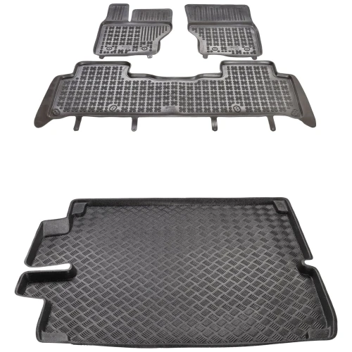 Dywaniki i mata zestaw komplet do Land Rover Discovery 2016- (V)