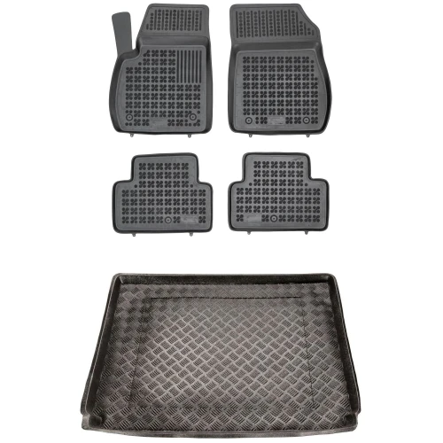 Dywaniki i mata zestaw komplet do Opel Zafira 2012-2019 (C)