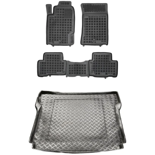 Dywaniki i mata zestaw komplet do SsangYong Rexton 2001-2017 (I)