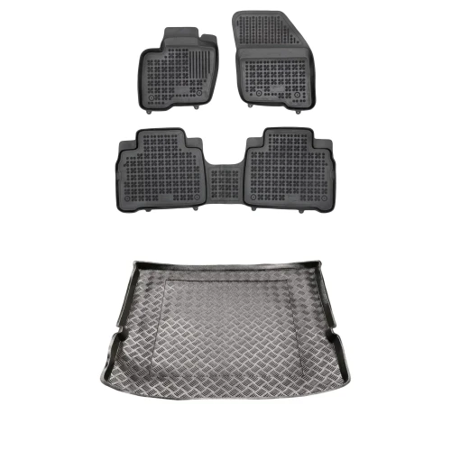 Dywaniki i mata zestaw komplet do Ford Galaxy 2015-2023 (III)