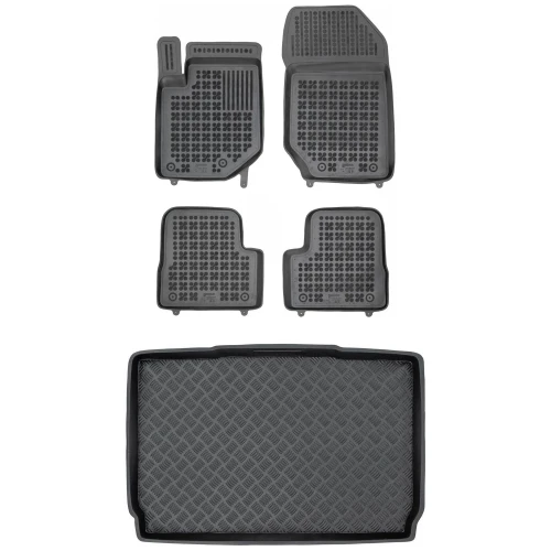 Dywaniki i mata zestaw komplet do Peugeot 208 2019-