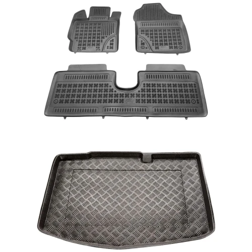 Dywaniki i mata zestaw komplet do Toyota Yaris 2011-2020 (III)