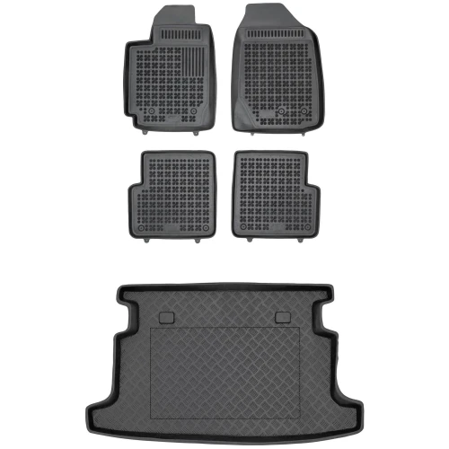 Dywaniki i mata zestaw komplet do Toyota Corolla 2001-2007 (IX)