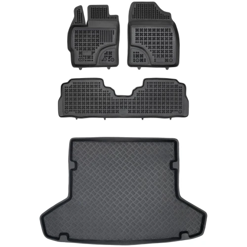 Dywaniki i mata zestaw komplet do Toyota Prius+ 2011-2021 (XW40)