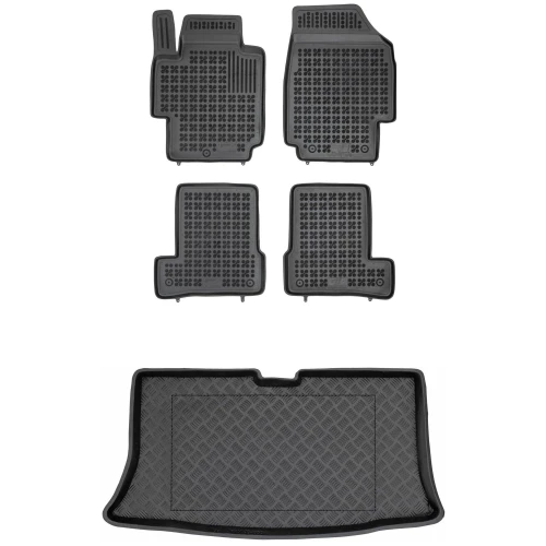 Dywaniki i mata zestaw komplet do Nissan Micra 2003-2010 (K12)