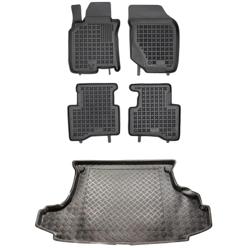 Dywaniki i mata zestaw komplet do Nissan X-Trail 2000-2007 (T30)