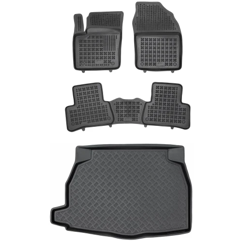 Dywaniki i mata zestaw komplet do Toyota C-HR 2016-2023 (I)