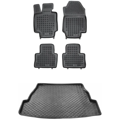 Dywaniki i mata zestaw komplet do Toyota RAV4 2019- (XA50)