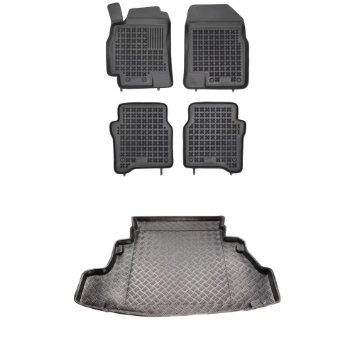 Dywaniki i mata zestaw komplet do Nissan Primera 2002-2007 (P12)
