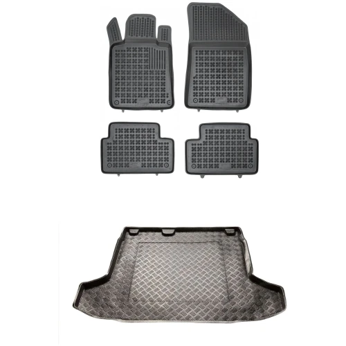 Dywaniki i mata zestaw komplet do Peugeot 508 2010-2018 (I)