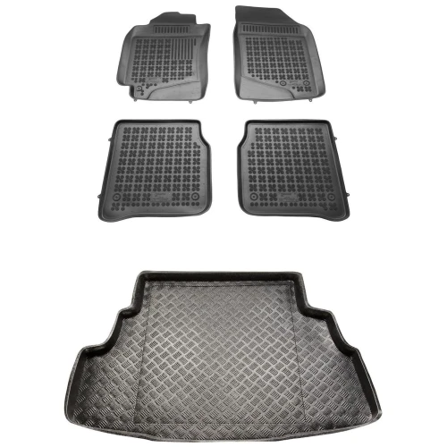 Dywaniki i mata zestaw komplet do Toyota Corolla 1997-2002 (VIII)