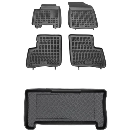 Dywaniki i mata zestaw komplet do Toyota Yaris 1999-2006 (I)