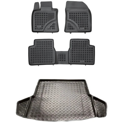 Dywaniki i mata zestaw komplet do Toyota Avensis 2009-2018 (T27)