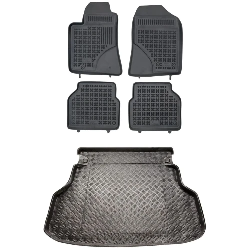 Dywaniki i mata zestaw komplet do Toyota Avensis 2003-2009 (T25)