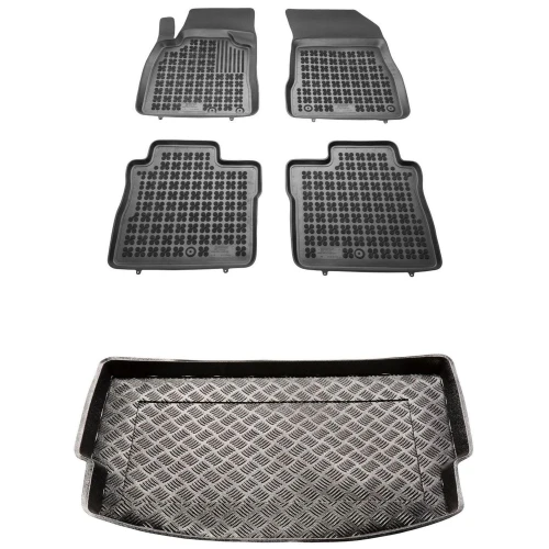 Dywaniki i mata zestaw komplet do Nissan Note 2012- (II)