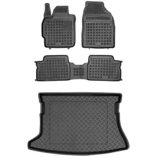 Dywaniki i mata zestaw komplet do Toyota Auris 2006-2012 (I)