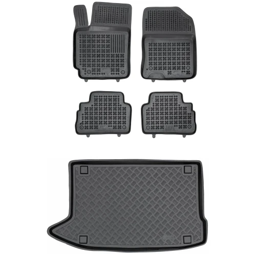 Dywaniki i mata zestaw komplet do Hyundai Kona 2017-2023 (I)