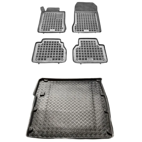 Dywaniki i mata zestaw komplet do Mercedes-Benz Klasa E 1995-2002 (S210)