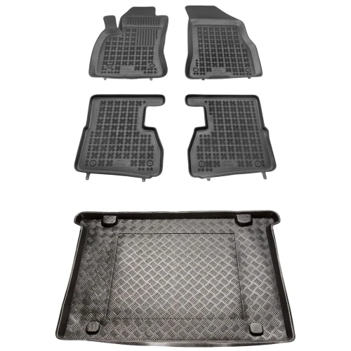 Dywaniki i mata zestaw komplet do Opel Combo 2011-2018 (D)