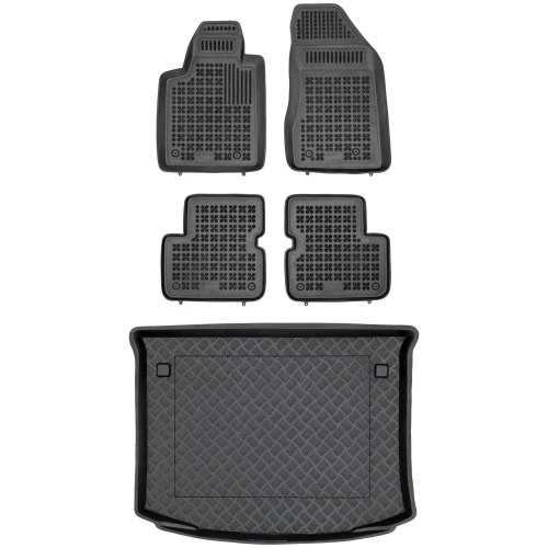 Dywaniki i mata zestaw komplet do Fiat Bravo 2007-2014 (II)