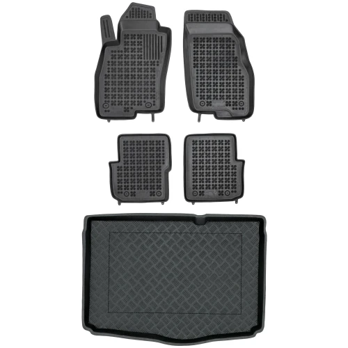 Dywaniki i mata zestaw komplet do Fiat Punto Evo 2009-2017