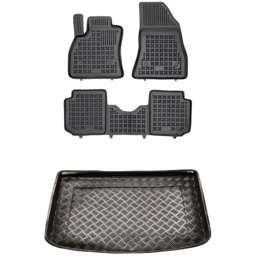 Dywaniki i mata zestaw komplet do Fiat 500L 2012-2022