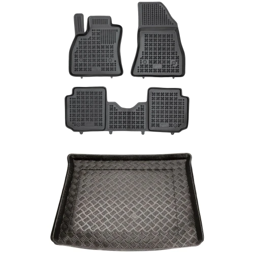 Dywaniki i mata zestaw komplet do Fiat 500L 2012-2022 (Living)