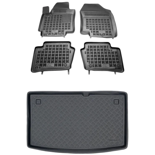Dywaniki i mata zestaw komplet do Hyundai i20 2008-2014 (I)