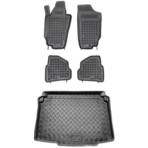 Dywaniki i mata zestaw komplet do SEAT Ibiza 2008-2017 (IV)