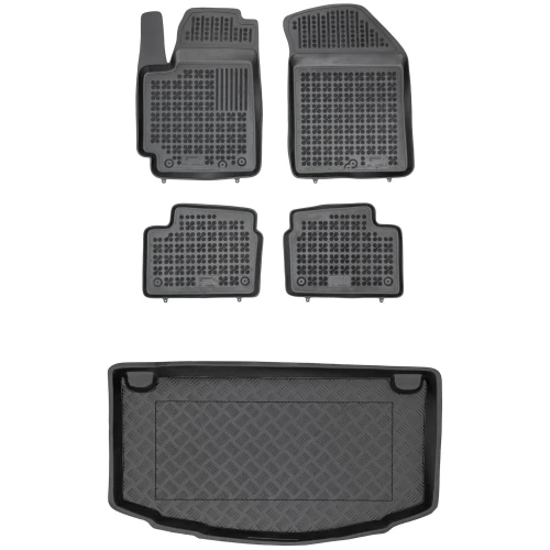 Dywaniki i mata zestaw komplet do Kia Picanto 2011-2017 (II)