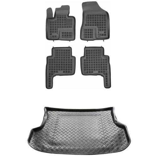 Dywaniki i mata zestaw komplet do Kia Sorento 2009-2014 (II)